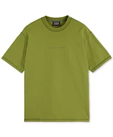 Scotch & Soda Men's Core Relaxed Fit Short Sleeve Logo Graphic Crewneck T-Shirt