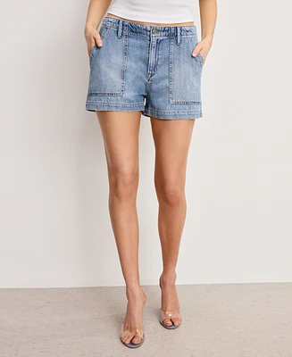 Good American Women's Lite High-Rise Shorts