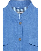 Olsen Women's Collarless Safari Jacket