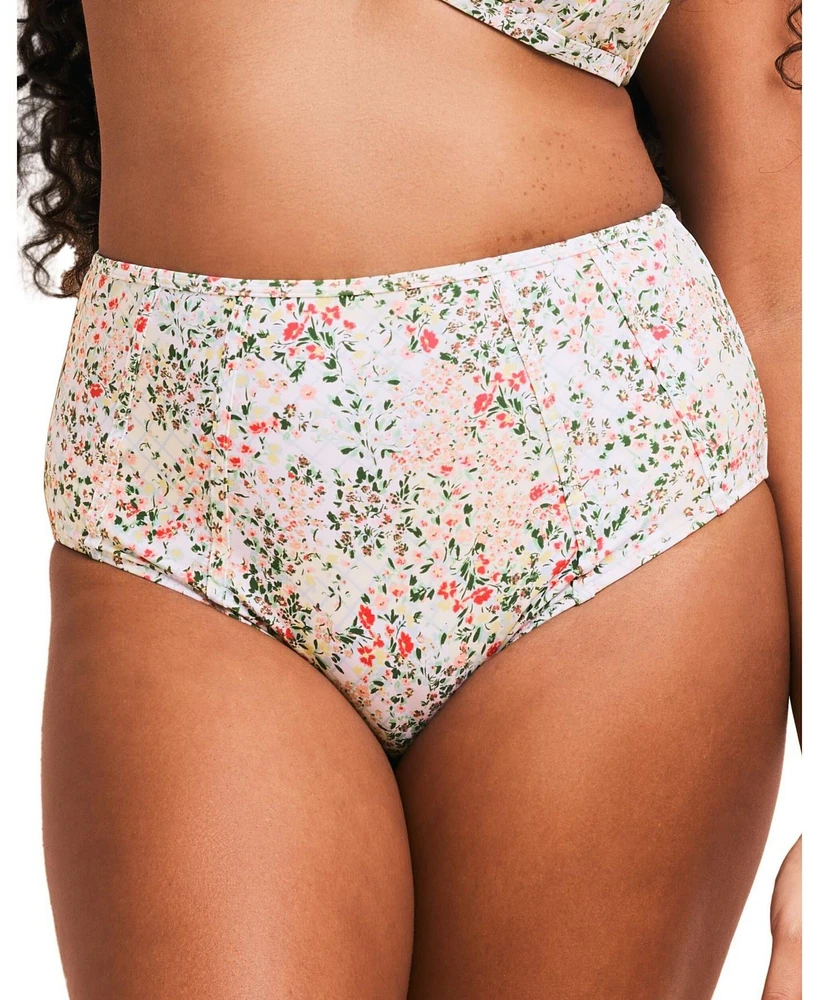 Adore Me Plus Valcea Swimwear High-Rise Bikini Bottom