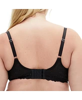 City Chic Plus Hailey Contour Print Bra