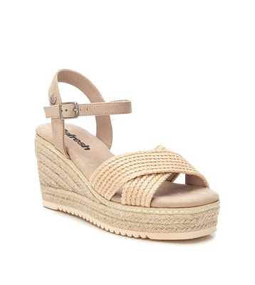 Women's Wedge Espadrille Sandals Refresh By Xti