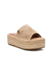 Women's Jute Wrapped Platform Sandals Refresh By Xti