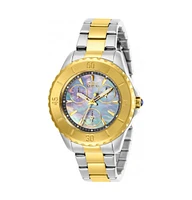 Invicta Women's 29112 Angel Quartz 3 Hand Gunmetal Dial Watch