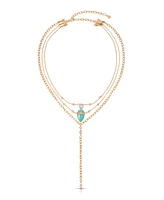 Ettika Turquoise Solstice Layered Necklace