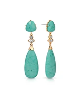 Ettika Turquoise Solstice Drop Earrings