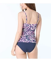 Beach House Women's Lola Wrap Underwire Tankini Top