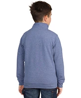 Tailorbyrd Boys Sueded Fleece Quarter Zip