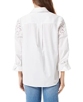 Sam Edelman Women's Dorey Oversized Button Down Shirt