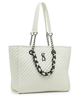 Steve Madden Bkattt-h Large Tote Bag with Pouch