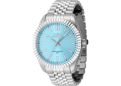 Invicta Men's 48906 Specialty Quartz 3 Hand Tiffany Blue Dial Watch