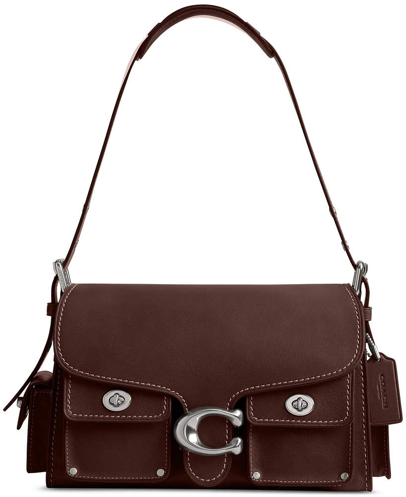 Coach Cargo Turnlock Soft Western Tabby Leather Shoulder Bag