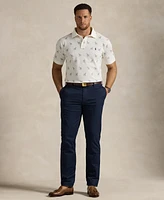 Polo Ralph Lauren Men's Big & Tall Dog-Print Mesh Shirt