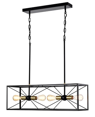 Home Accessories 32" Judith 4-Light Indoor Chandelier