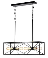Home Accessories 32" Judith 4-Light Indoor Chandelier