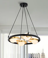 Home Accessories 18" Pomponia 4-Light Indoor Chandelier