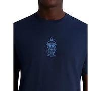 Karl Lagerfeld Paris Men's Small Armor Logo Graphic T-Shirt