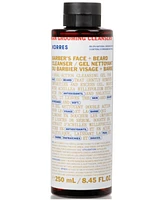 Korres Athenian Grooming Barber's Face + Beard Cleanser, 8.45 oz.