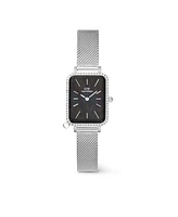 Daniel Wellington Women's Analog Silver Tone Stainless-Steel Watch