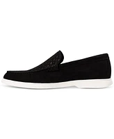 Boss by Hugo Men's Sienne Embossed Monogram Loafer