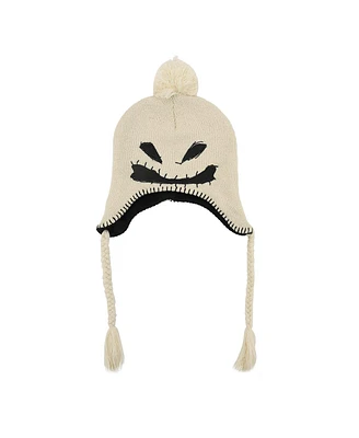 Nightmare Before Christmas Men's Oogie Boogie Face White Laplander