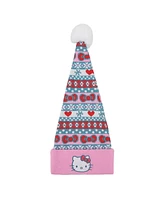 Hello Kitty Men's Holiday Pattern Santa Hat