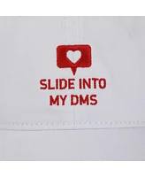 Generic Men's Valentine's Day Slide Into My DMs White Dad Hat