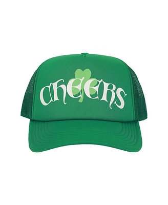 Generic Men's St. Patrick's Day Cheers Green Trucker Hat