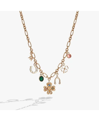Lucky Four Lear Clover Charm Necklace