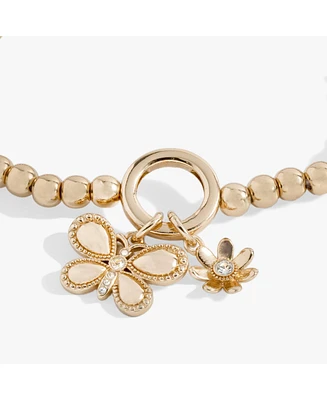 Puffy Butterfly Stretch Bracelet
