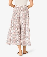 Cable & Gauge Women's Wide Leg Crop Pant