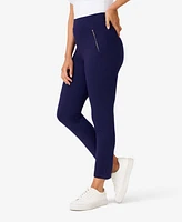 Cable & Gauge Women's Stretch Knit Crop Pant