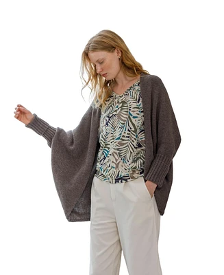 Celtic & Co. Women's Geelong Wool Supersoft Cocoon Cardigan