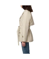 Bernardo Women's Belted Short Trench