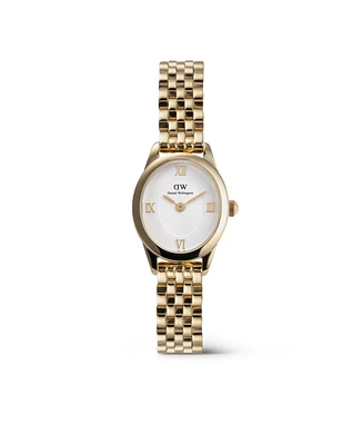 Daniel Wellington Women's Analog Gold-Tone Stainless Steel Watch