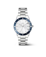 Daniel Wellington Men's Analog Silver Tone Stainless-Steel Watch