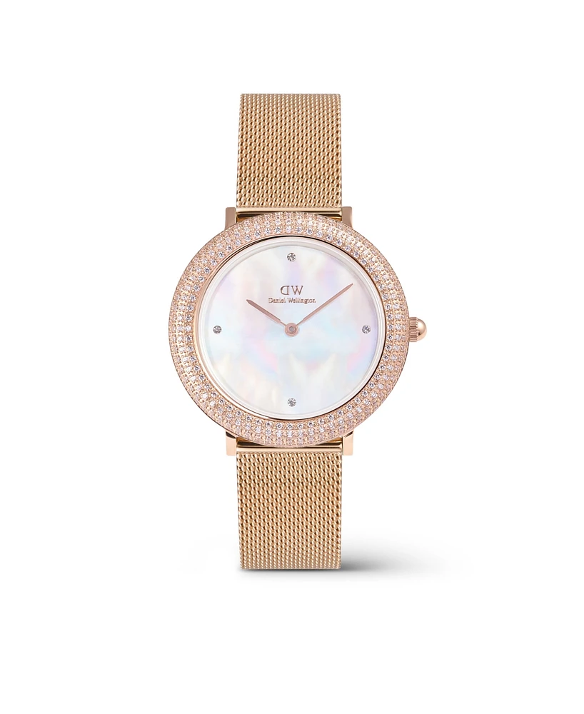 Daniel Wellington Women's Analog Rose Gold Tone Stainless-Steel Watch, 32mm