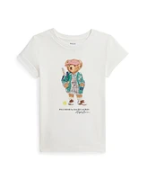Polo Ralph Lauren Toddler and Little Girls Bear Jersey T-Shirt