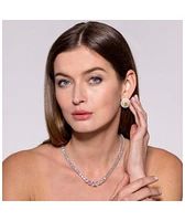 Anna Zuckerman La Maya Cz Crystalline Earrings