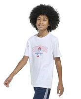 adidas Big Boys Short Sleeve Baseball Mascot T-Shirt