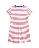 Polo Ralph Lauren Toddler and Little Girls Striped Logo Jersey Dress
