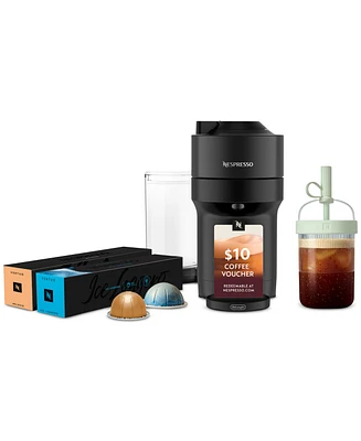 Nespresso Vertuo Pop+ Cold Value-Added Bundle by DeLonghi