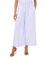 Sam & Jess Women's Drawstring Pull-On Wide-Leg Pants
