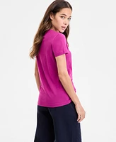 Boss Orange Women's Cotton Embellished-Graphic T-Shirt