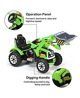 12V Battery Powered Kids Ride-on Dumper Truck