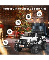 12V 2 Seater Kids Ride On Car with Storage Room