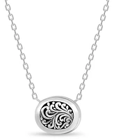 Devata Filigree Chain Necklace, 16 in adj to 18 in