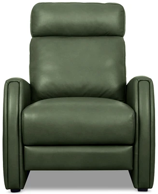 Touville Leather Push Back Recliner, Exclusively at Macy's
