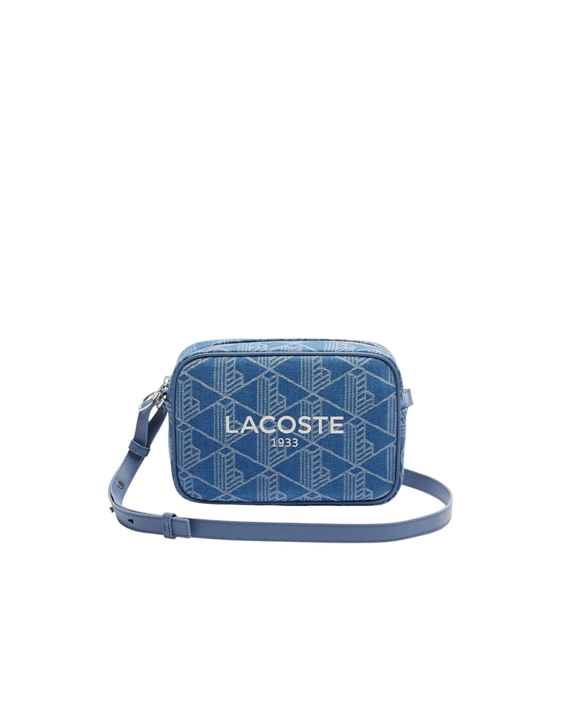 Lacoste Monogram Small Crossover Bag