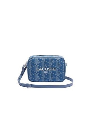 Lacoste Monogram Small Crossover Bag